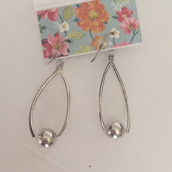 NWT Luisa L sterling silver earrings made in Italy - Picture 2 of 3